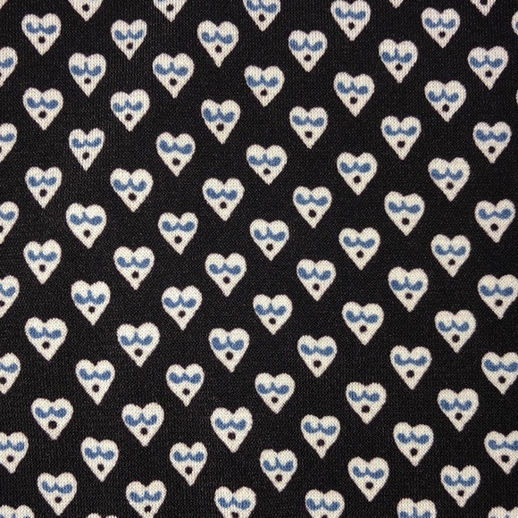 Studio M Women’s Heart Print Stretch Skirt L - Picture 11 of 12